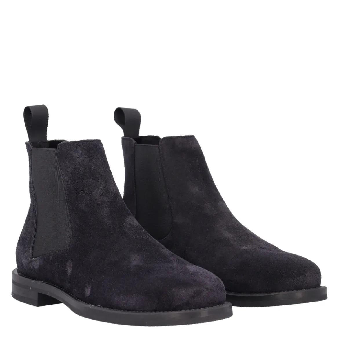 WAXY Stivaletti Donna Blu in Pelle Scamosciata