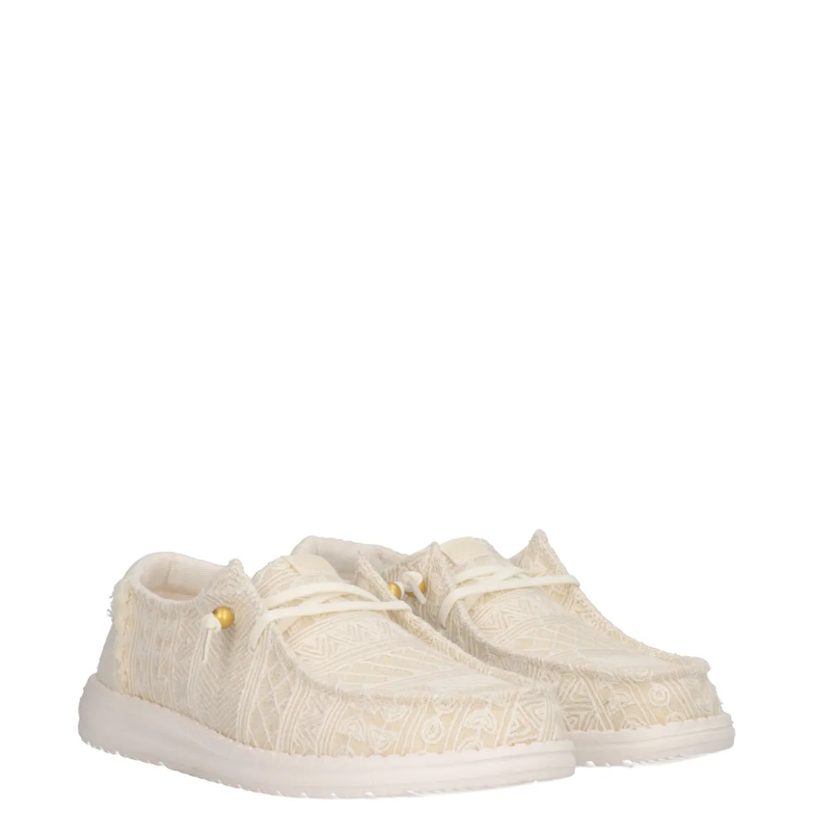 WENDY CROCHET LACE Mocassini Slip-on Donna Bianchi