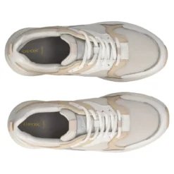 ZARVIA Sneakers Donna Bianche e Beige