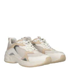 ZARVIA Sneakers Donna Bianche e Beige