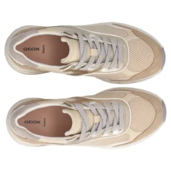 ZARVIA Sneakers Donna Oro e Beige