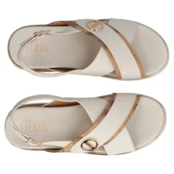 Zeppa Donna Off White
