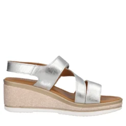 Zeppe Donna Argento Laminato