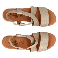 Zeppe Donna Beige-Platino