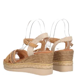 Zeppe Donna Camel