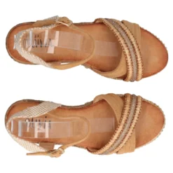 Zeppe Donna Camel