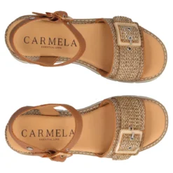 Zeppe Donna Camel