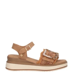 Zeppe Donna Camel