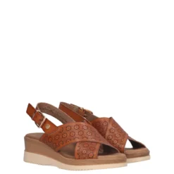Zeppe Donna Camel