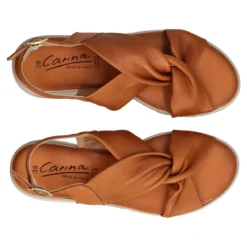 Zeppe Donna Cognac