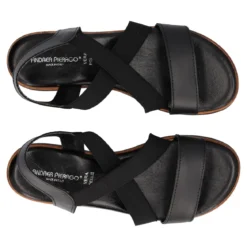 Zeppe Donna Nere in Pelle