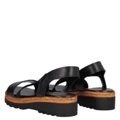 Zeppe Donna Nere in Pelle